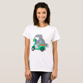 T-shirt Cat Scooter (Devant entier)