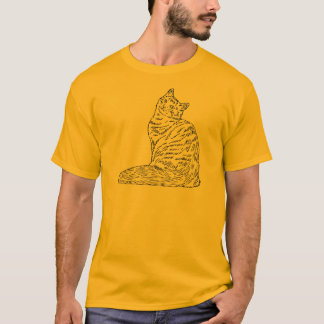 T-SHIRT CAT SIBÉRIEN