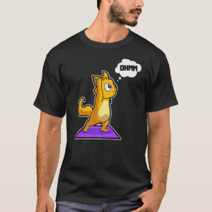 T-shirt Cat Sloth Yoga Poses Sports Gymnastique Ohm Heartb
