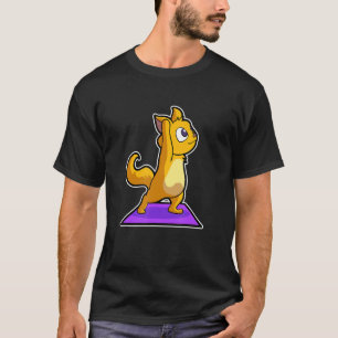 T-shirt Cat Sloth Yoga Poses Sports Gymnastique Ohm Heartb