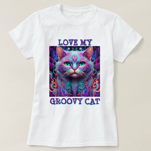 T-SHIRT " CAT SUPER " (Design devant)