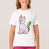T-shirt Cat Unicorn (Devant)