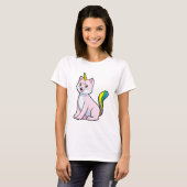 T-shirt Cat Unicorn (Devant entier)