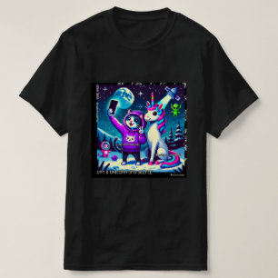 T-shirt Cat & Unicorn OVNI Selfie: Big Meeting #5