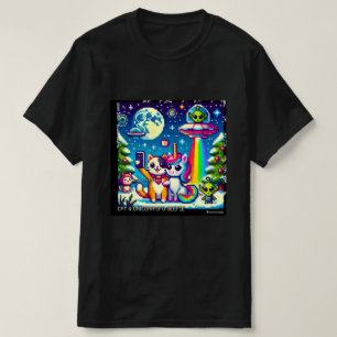 T-shirt Cat & Unicorn OVNI Selfie: Big Meeting #6
