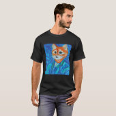 T-shirt Cat Van Gosh 3 (Devant entier)