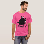 T-shirt Cat What boy (Devant entier)