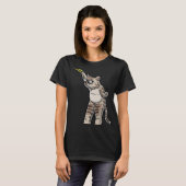 T-shirt Cat With Frisbee Disc Frisbee Player Thrower Disc  (Devant entier)