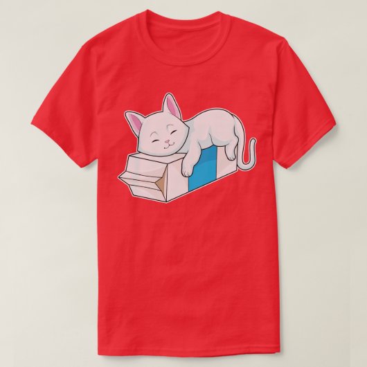T-shirt Cat with Milk (Design devant)