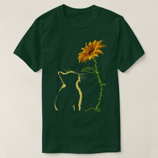 T-shirt Cat You Are My Sunshine Cats  (Design devant)