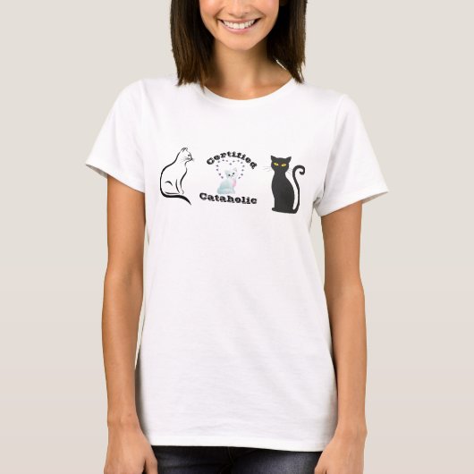 T-shirt Cataholic certifié (Devant)