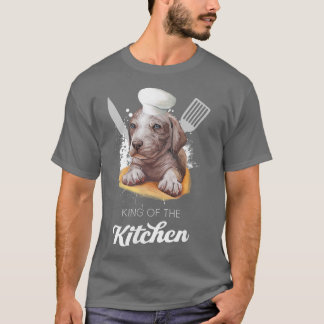 T-shirt Catahoula Cur Chiot roi de la Cuisine de cuisine D