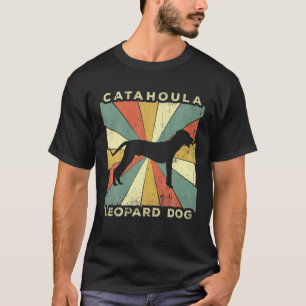 T-shirt Catahoula Leopard Dog Retro Les années 70 cadeau