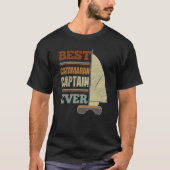 T-shirt Catamaran Sailing Captain Sailor Best Catamaran Ca (Devant)