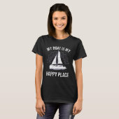T-shirt Catamaran Two Hulls Sailing Quote Catamaran Captai (Devant entier)