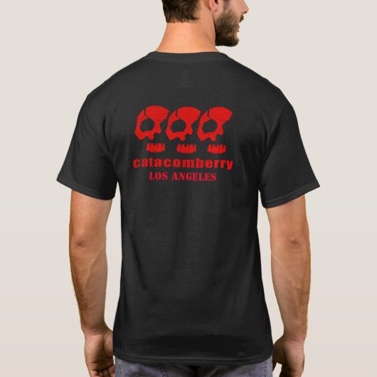 T-shirt catamarre 3 têtes d'os (Dos)