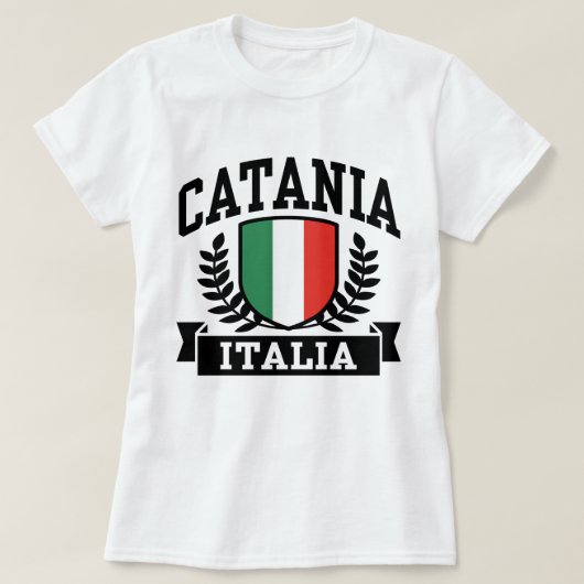 T-shirt Catania Italia (Design devant)