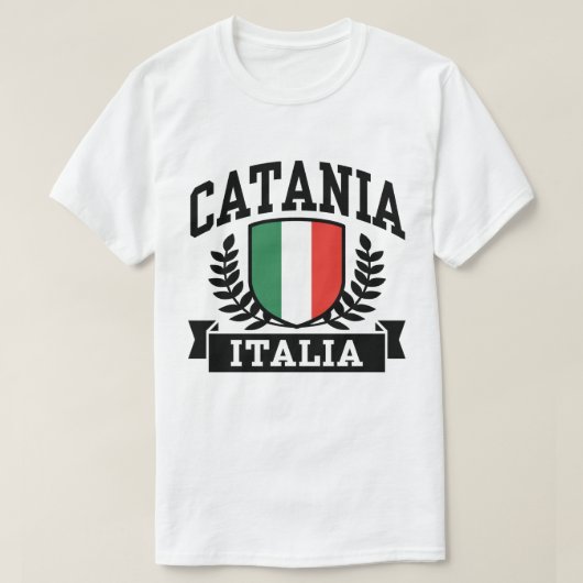 T-shirt Catania Italia (Design devant)
