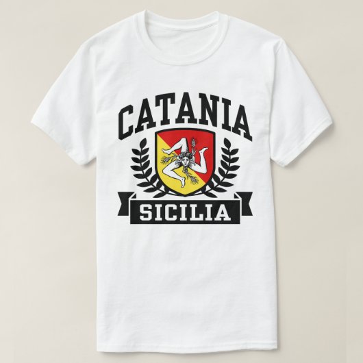 T-shirt Catania Sicilia (Design devant)