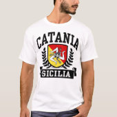 T-shirt Catania Sicilia (Devant)