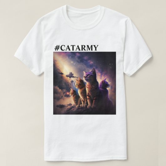 T-shirt #CATARMY Bonne année officielle #Hoomans SnarkY (Design devant)