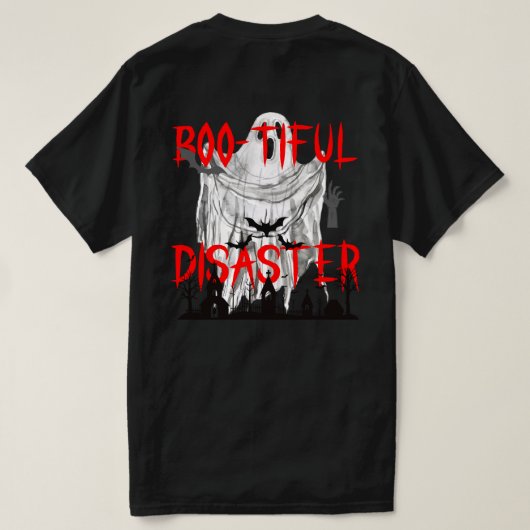 T-shirt Catastrophe inutile (Design dos)
