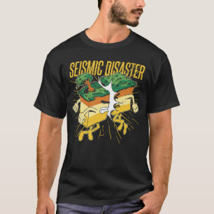 T-shirt Catastrophe sismique Plaques tectoniques Professeu
