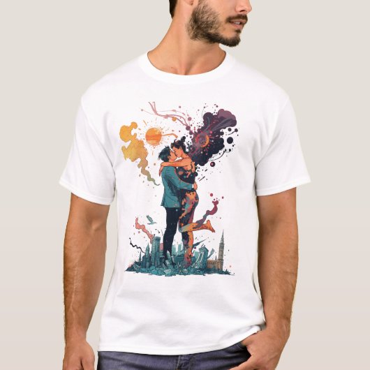 T-shirt Catastrophe Tendre (Devant)
