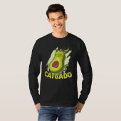 T-shirt Catcado  Cat Catcado Avocado (Devant entier)