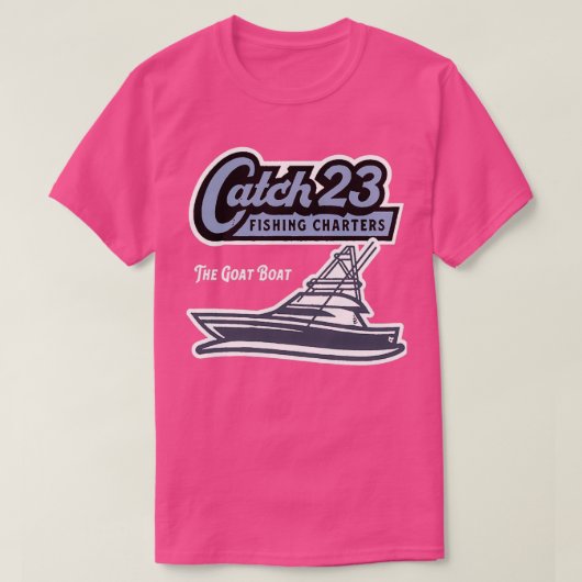 T-shirt Catch 23 Charte de pêcheTShirt (Design devant)