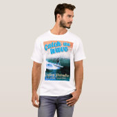 T-shirt Catch the Wave - Le paradis du surf (Devant entier)