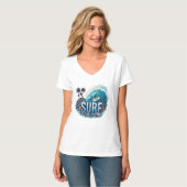 T-shirt Catch the Wave Surfing (Devant entier)
