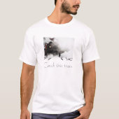 T-shirt Catch this train (Devant)