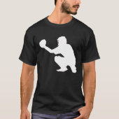 T-shirt Catcher Baseball (Devant)