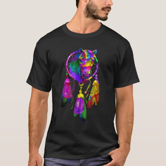T-shirt Catcher de rêve à cheval (Devant)