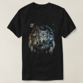 T-shirt Catcher de Wolf Dream (Design devant)