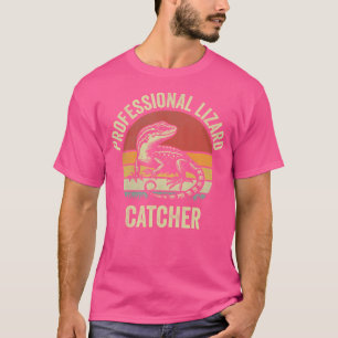 T-shirt Catcher professionnel Lizard Funny Gecko Lizard Hu