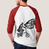 T-shirt Catcheurs de vélo pliant (Dos)
