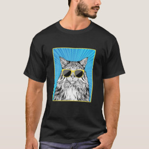 T-shirt Catéchiste De La Forêt Norvégienne Portrait Pop Ar