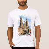 T-shirt Catedral de Santiago de Compostela (Devant)