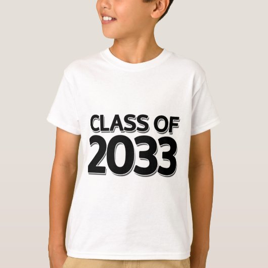T-shirt Catégorie 2033 (Devant)