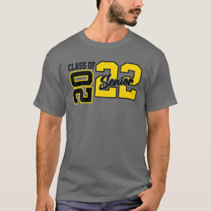 T-shirt Catégorie De 2022 Diplôme Supérieur Vintage Pour L