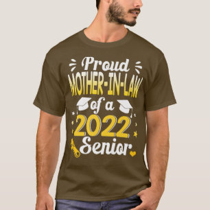 T-shirt Catégorie De 2022 Fière Loi De Mère D'Un G Senior 