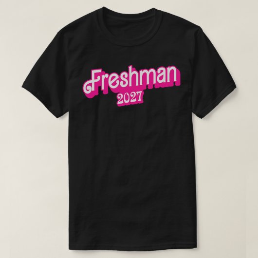 T-shirt Catégorie de cadeaux Freshman 2027 Funny Freshman  (Design devant)
