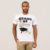 T-shirt Catégorie de diplôme Changement à l'année en cours (Devant entier)