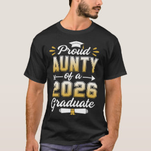 T-shirt Catégorie de la grande fierté de 2026 Diplômé seni
