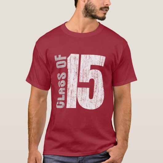 T-shirt Catégorie des aînés 2015 (Devant)