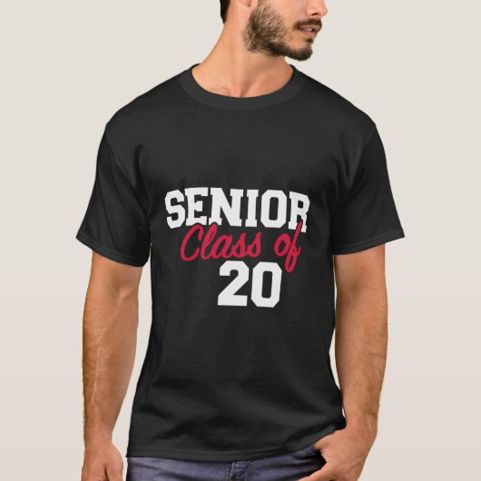 T-shirt Catégorie Supérieure De 2020 (Devant)