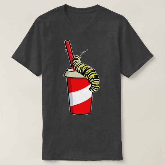 T-shirt Caterpillar (Design devant)