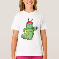 Caterpillar at Strength entraînement avec Dumbbell